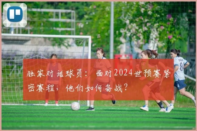 独家对话球员：面对2024世预赛紧密赛程，他们如何备战？